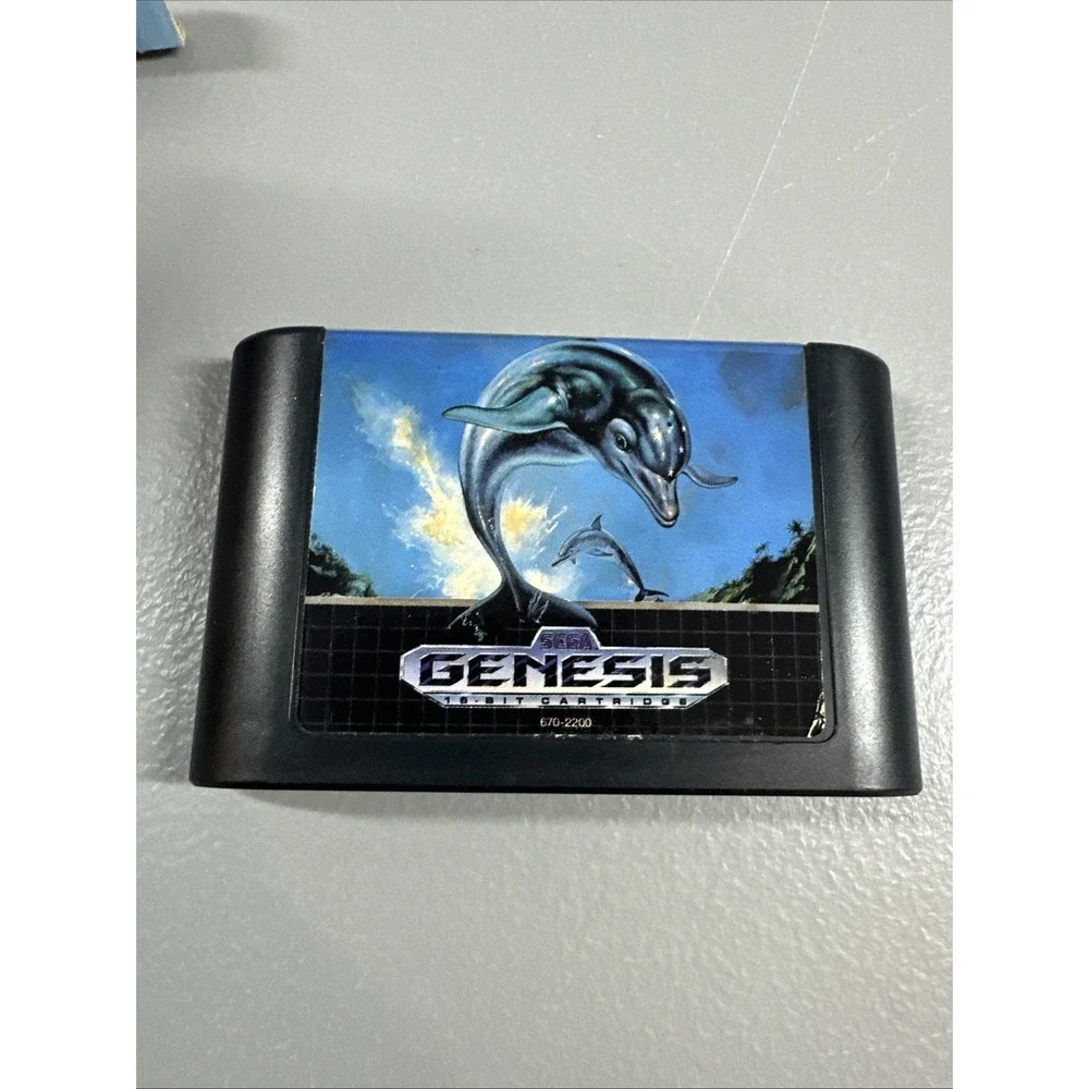 Ecco the Dolphin Sega Genesis Cart Only 1992 Vintage‎ Game
